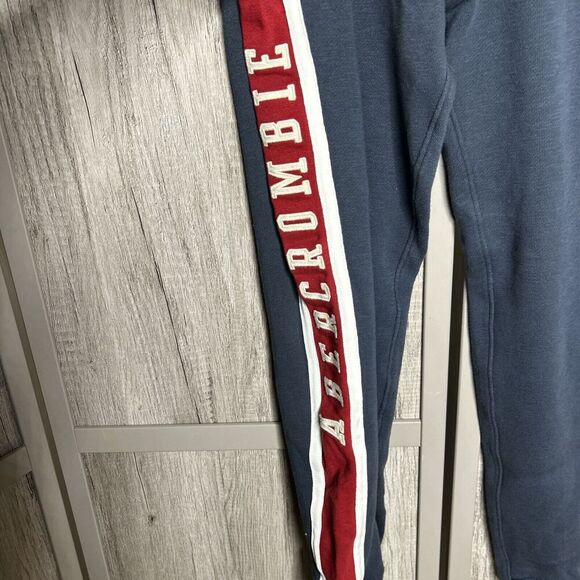 Abercrombie Fitch Mens Sweatpants Y2K Large Logo Size XL - Picture 5 of 9